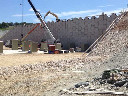 Lehigh Cement Crusher Wall | Reinforced Earth
