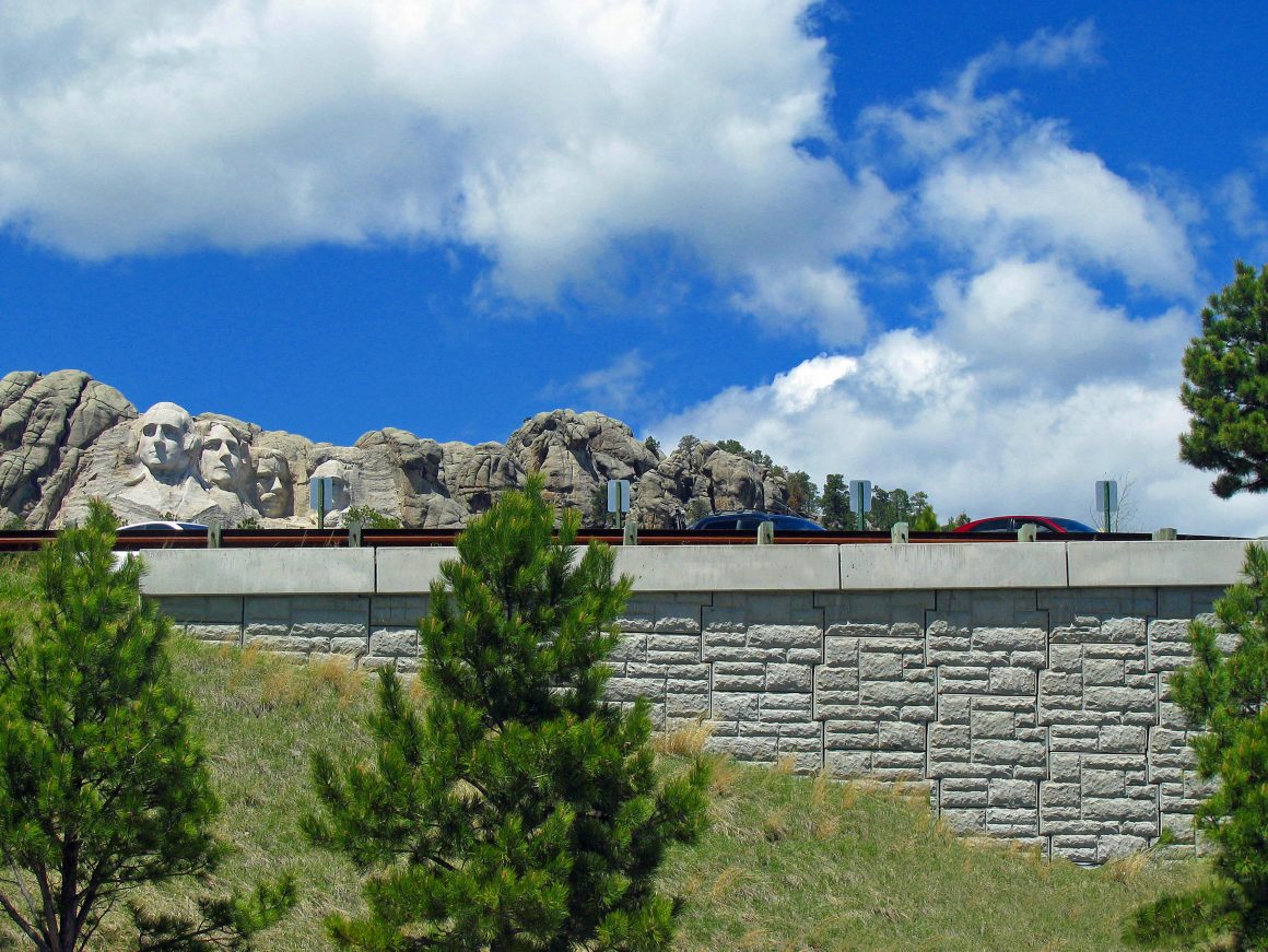 Mount Rushmore Parking Facility Reinforced Earth